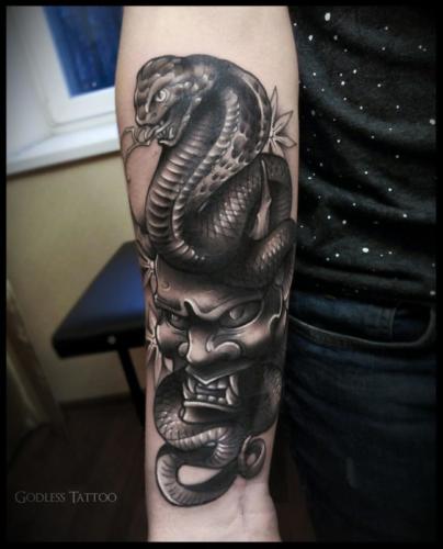 Mask and snake